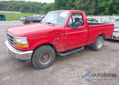 1996 Ford F150 из США, поврежденный, VIN 1FTEF15Y8TLB41779